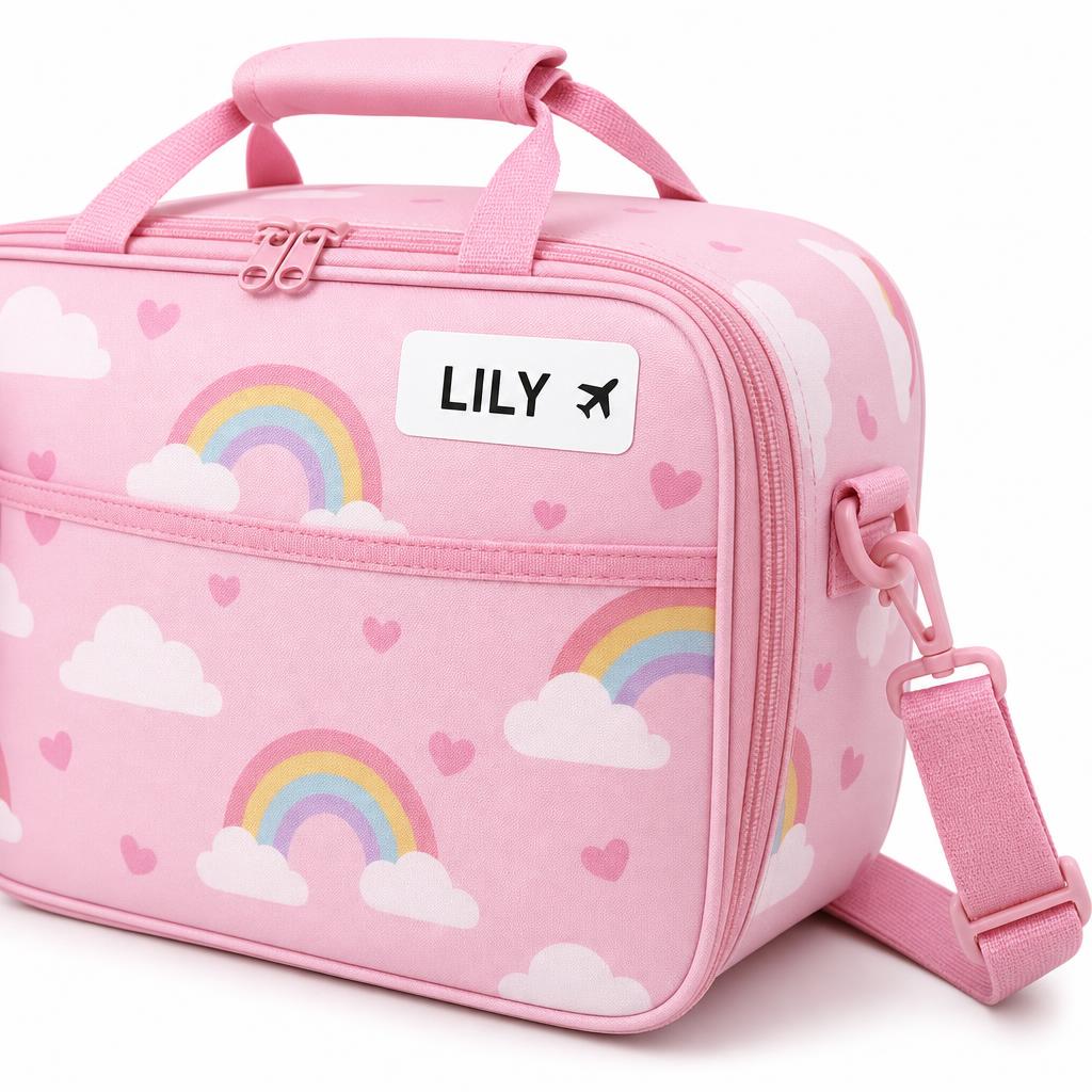 Stick-On Name Labels — Travel Bag (8 labels)